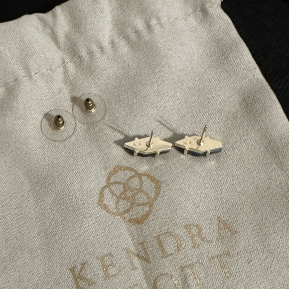 Kendra Scott Blue Stud Earrings - Picture 2 of 4